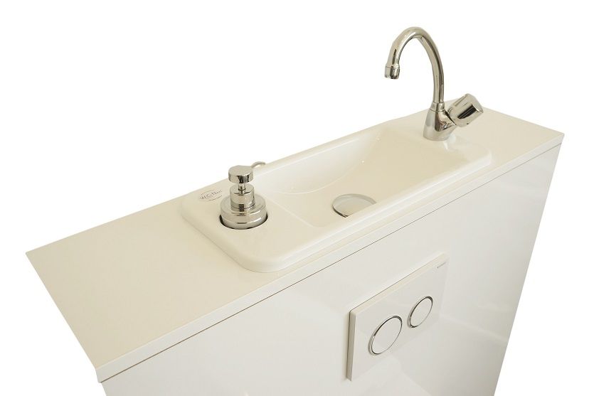 Wc Suspendu Avec Lave Main Intégré Geberit Prix WC suspendu Geberit avec lave-main compact intégré WiCi Next | WiCi Concept